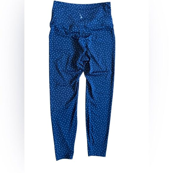 Nike Yoga Polka Dot Twist Leggings High Rise 7/8 Length Women’s Size Medium - Picture 8 of 9